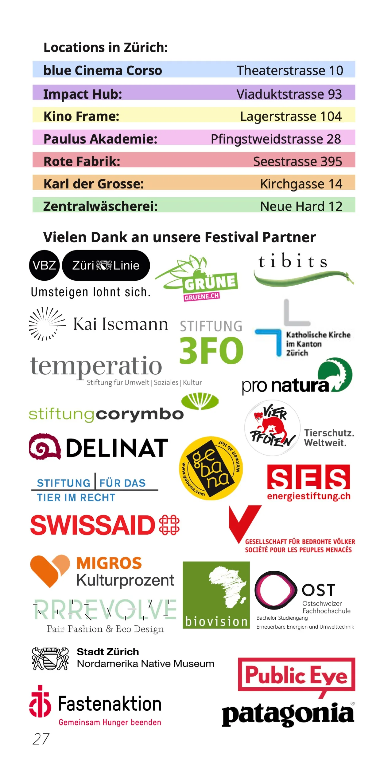 Programme brochure, spread 8
