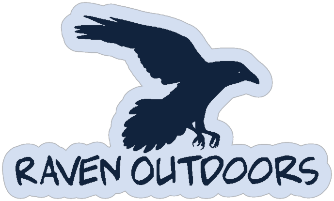 Raven Outdoors vinyl decal on van